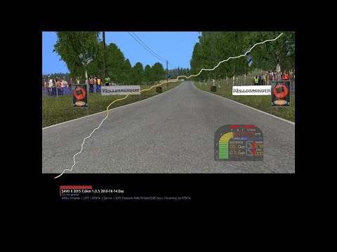 Savo II by SSTF for Richard Burns Rally RX Plugin Stage