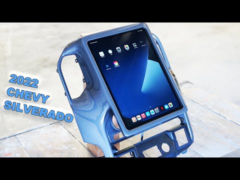 2022 Chevy Silverado iPad PRO 12.9" DASH MOD!