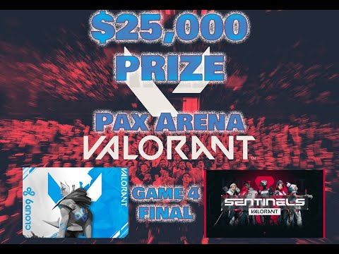 25,000$ Cloud 9 vs Sentinels FINAL Game 4 Pax Arena Invitational