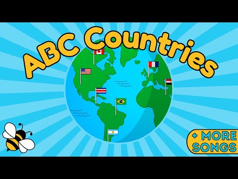ABC Countries Kids Song | Educational Songs For Children