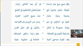 صورة ملحة الإعراب (20) (جمع المذكر السالم)