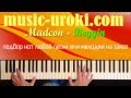 Madcon - Beggin (piano cover + ноты). Подбор нот на ...