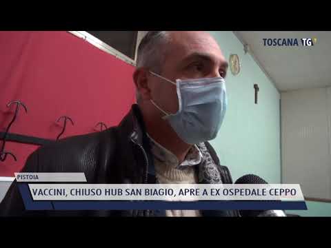 2021-12-01 PISTOIA - VACCINI, CHIUSO HUB SAN BIAGIO, APRE A EX OSPEDALE CEPPO