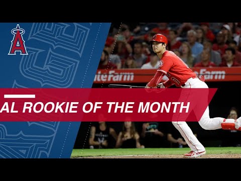 September's AL Rookie of the Month is Shohei Ohtani