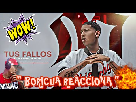 (BORICUA REACCIONA) TUS FALLOS - JORKAN OFFICIAL FT BARBEL x TACHI (AUDIO OFICIAL)