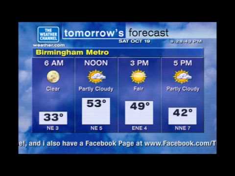 A cold Forecast - Weatherstar XL v2