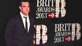 Robbie Williams - The BRITS 2013 (NEW SONG 2013)