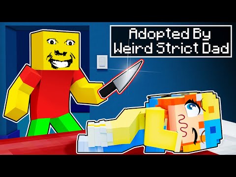 My Strange Dad Adopted Me in Minecraft