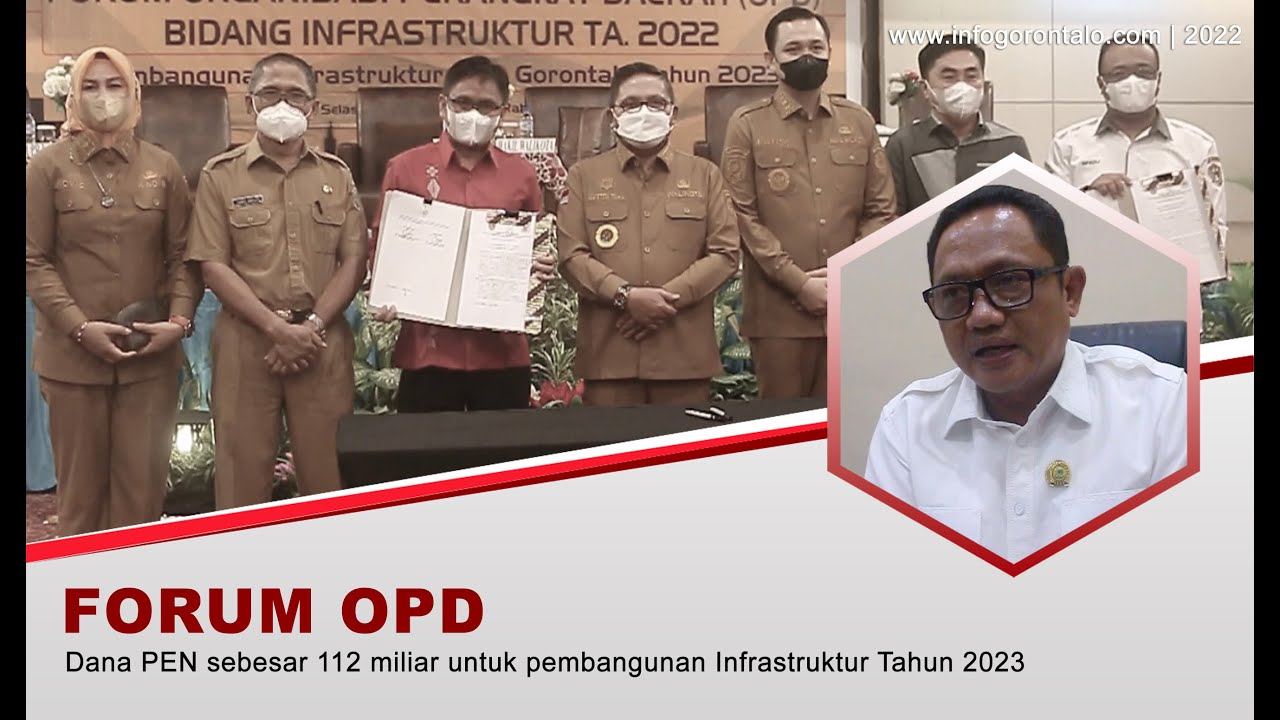 Dana PEN Rp 112 Miliar Khusus Pembangunan Infrastruktur Kota Gorontalo