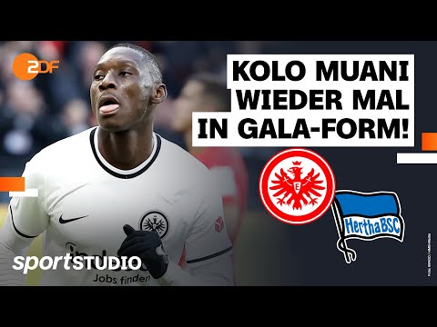 Eintracht Frankfurt – Hertha BSC Highlights | Bundesliga, 19. Spieltag 2022/23 | sportstudio