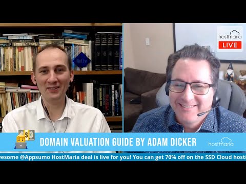Adam Dicker: How to Value a Domain Name, Domain Valuation Tools & UK domain portfolio review