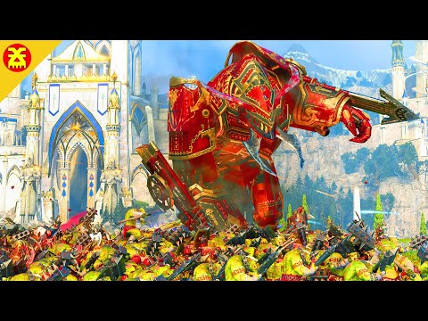 HIGH ELVES vs CHAOS DWARFS - TotalWar Warhammer 3