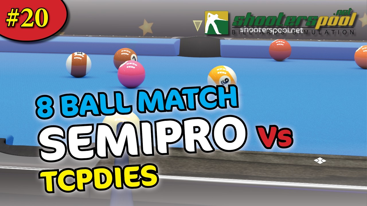 Shooters Pool - 8 Ball - Match 20