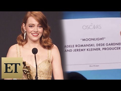 , title : 'Emma Stone Reacts to Best Picture Mistake Between ’La La Land’ & ’Moonlight’ Backstage at the Oscars'