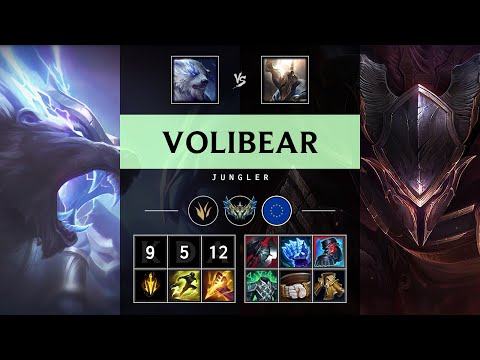 Volibear Jungle vs Pantheon - EUW Challenger Patch 25.14