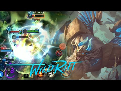 DRAGON GUARDIAN GALIO GAMEPLAY | NEW SKIN (Build & Runes) - Wild Rift