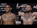 Dustin Poirier and Conor Mcgregor Make Weight | UFC 264 | MMA Fighting