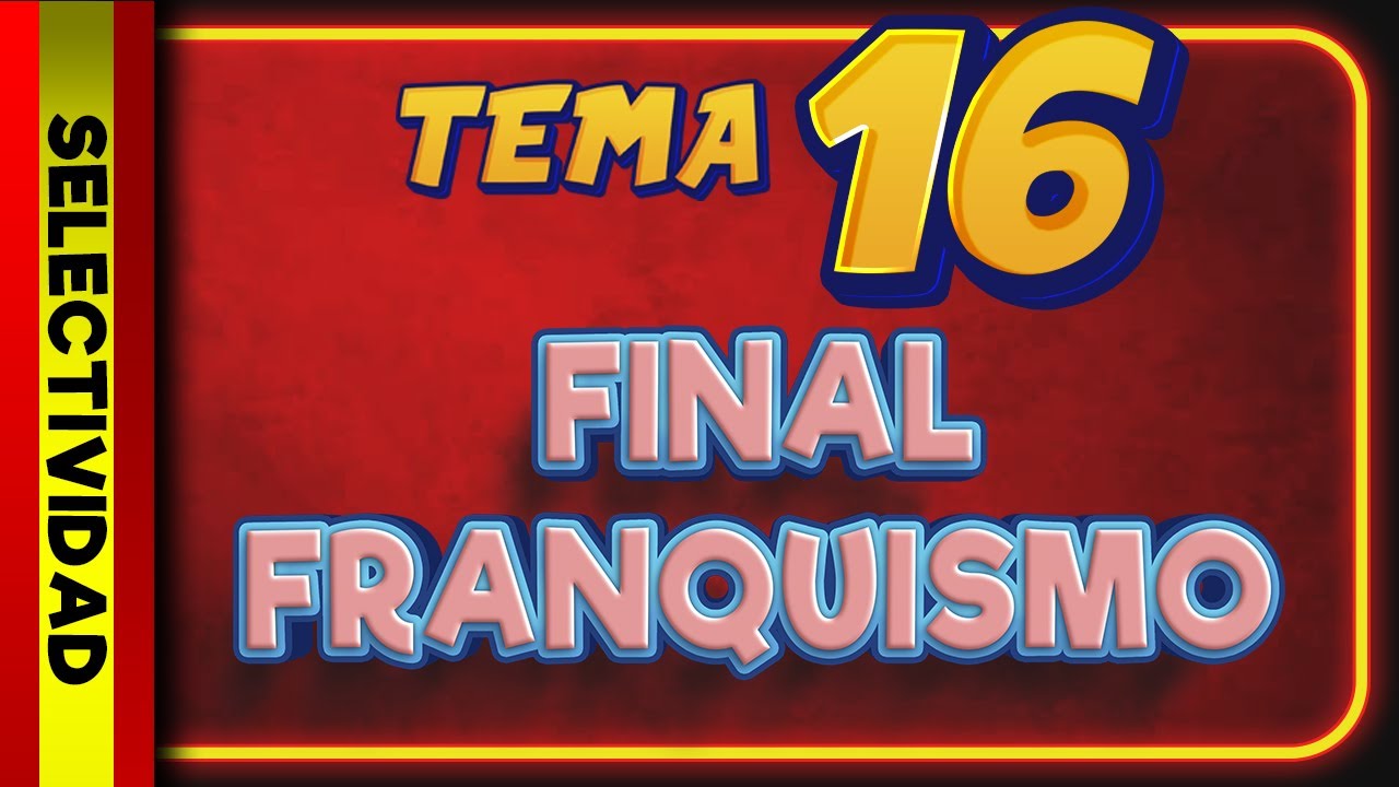 🇪🇸 El final del franquismo [1959-1975] 🌐 HISTORIA de ESPAÑA