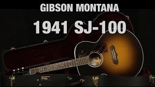 Video thumbnail for Gibson Montana 1941 SJ-100 Overview by Wildwood Guitars