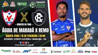 ÁGUIA DE MARABÁ (4) 1 X 1 (5) REMO || QUARTAS DE FINAL || PARAZÃO - 2026