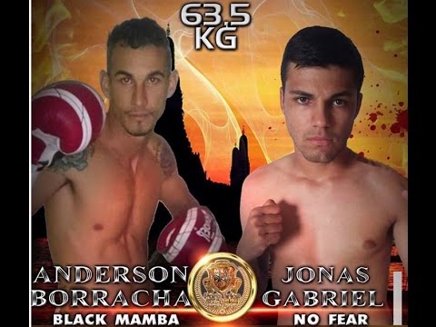 PORTUARIOS STADIUM - Anderson Borracha (Black Mamba) X Jonas Gabriel (No Fear) - 63,5KG