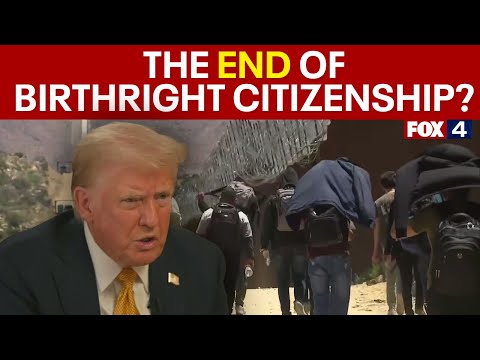 President-elect Trump promises to end birthright citizenship
