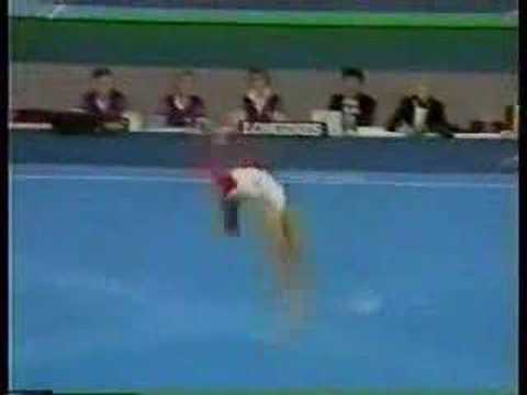 Brandy Johnson - 1989 Worlds AA - Floor Exercise