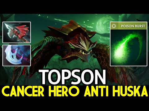TOPSON [Viper] Last Pick Cancer Hero Anti Huskar Mid Dota 2