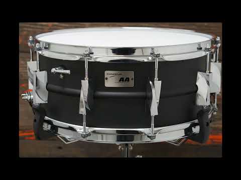 Canopus 6x14" Aluminum Alloy Snare Drum - Jet Black image 11