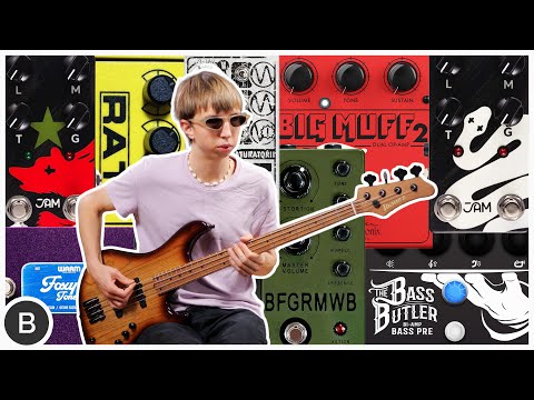 THE BEST DISTORTION PEDALS FOR BASS !!