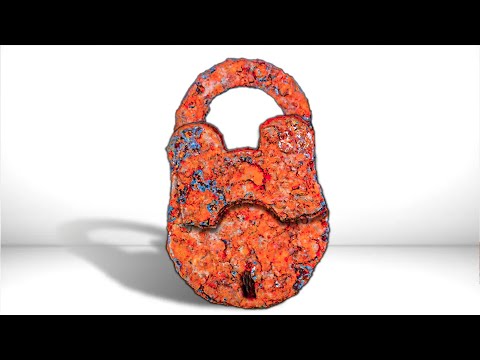 I Restore The World's Most Rusty Lock With No Key