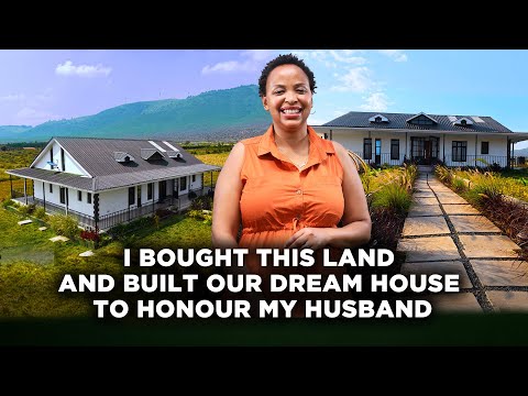 After Losing Her Husband,She Built This Beautiful Place in the Village &Fulfilled Her Promise To Him