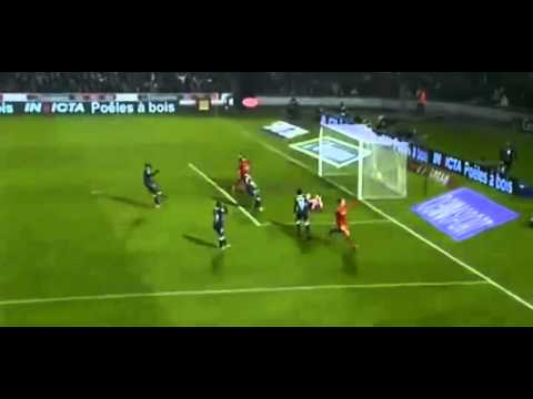 Gol de Zlatan Ibrahimovic - Bordeaux 0 x 1 PSG - Ligue 1 - 20/01/2013 - Lucas