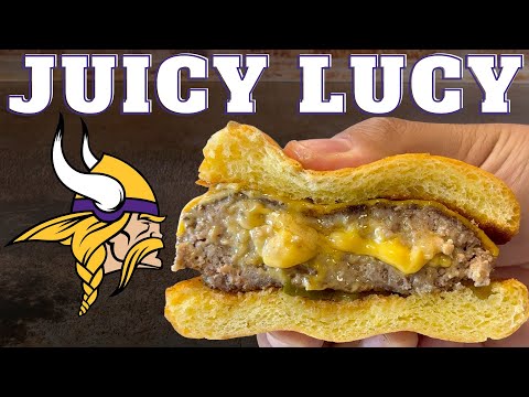 The Ultimate Sunday Football Burger | Juicy Lucy Recipe