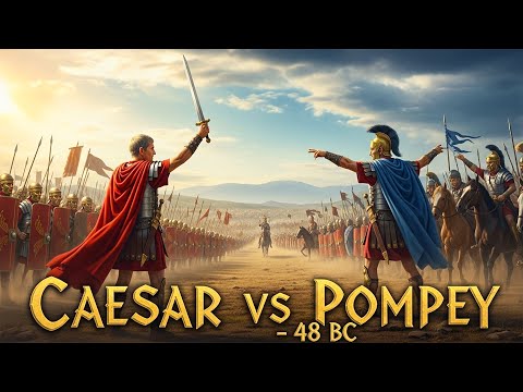Battle of Pharsalus 48 BC | Julius Caesar vs Pompey – Rome’s Civil War Decided