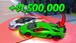How I made $1,500,000 in 1 MINUTE in Driving Empire... 😭💔