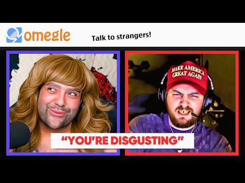 OFFENDING MAGA FREAKS ON OMEGLE! (I Just Wore A Wig...)