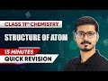 15 Minutes Quick Revision Structure Of Atom Class 11 Chemistry Chapter 2 CBSE 2024 25