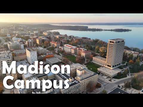 University of Wisconsin-Madison | UW Madison | 4K Campus Drone Tour
