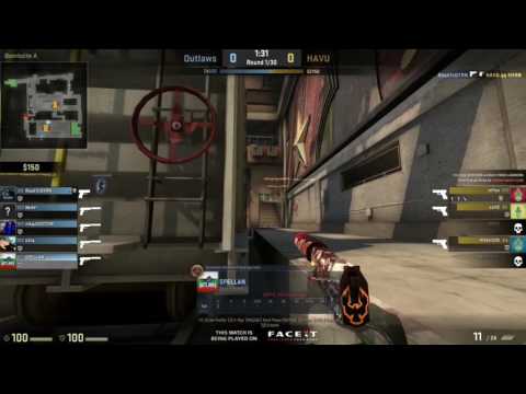 Rock1nG ACE vs HAVU [ pistol round ]