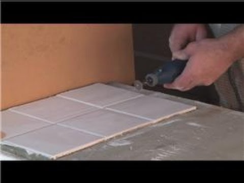 Grouting Techniques : How to Use a Dremel to Cut Grout