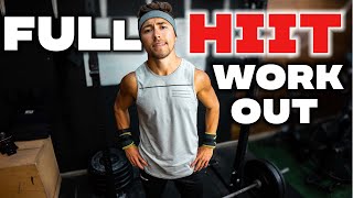 Quick Functional HIIT Workout | Minimal Equipment | Body Weight Options | Beginner Crossfit Workout