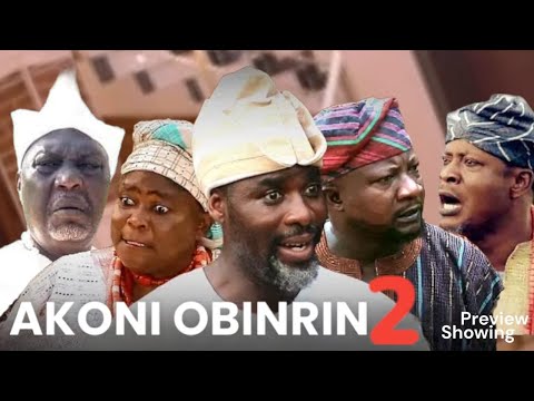 Akoni Obinrin 2 preview Latest Yoruba Movie 2024 Tosin Olaniyan Bose Ibrahim Agbon Digboluj Abisogun