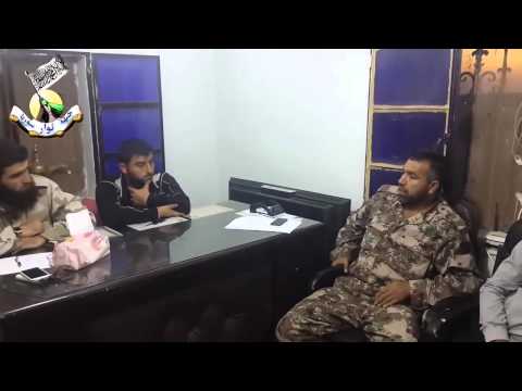 لقاء مع قائد جبهة ثوار سوريا جمال معروف يوضح فيه الاحداث الاخيرة مع جبهة النصرة و يدعوهم فيه للاحتكام للشرع