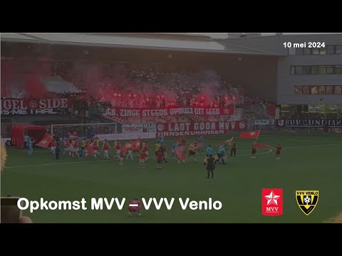 Opkomst MVV - VVV Venlo (10 mei 2024)