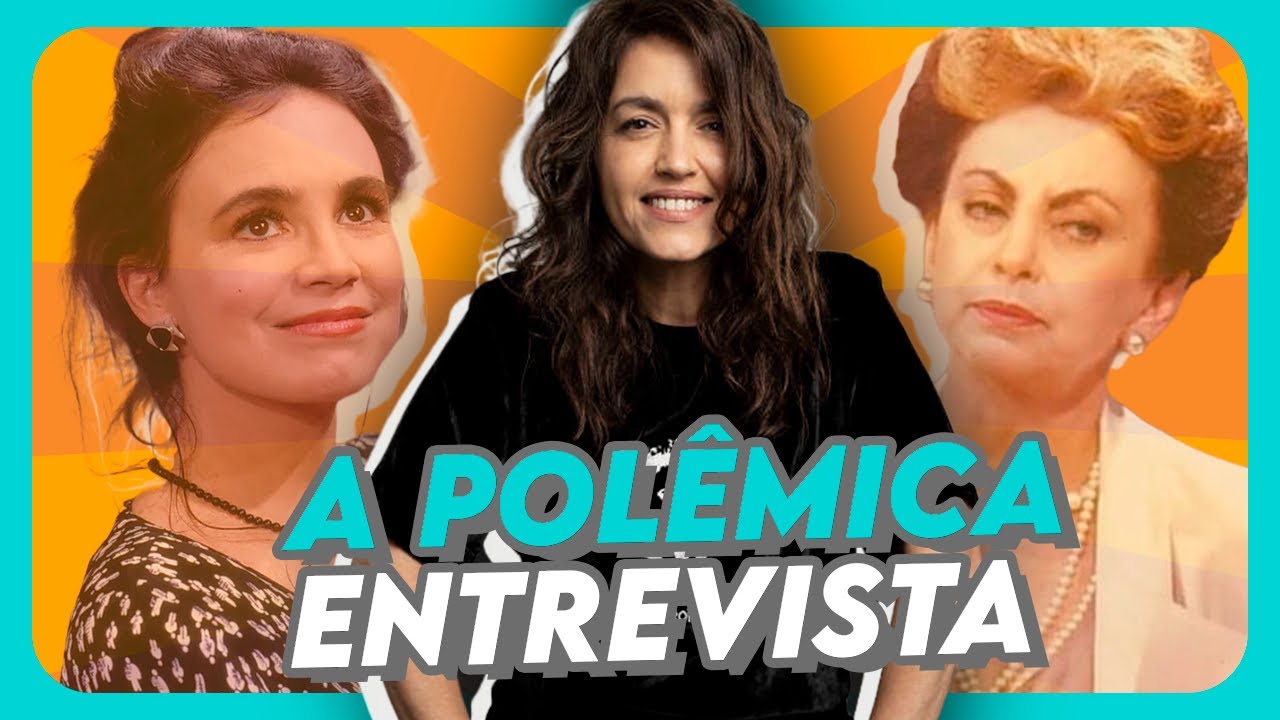 A TERRÍVEL ENTREVISTA de MANUELA DIAS sobre VALE TUDO | Coisas de TV