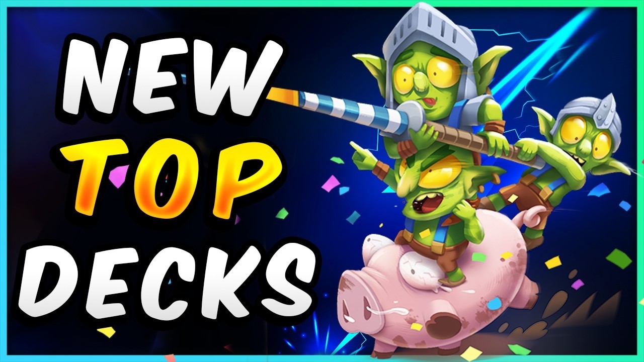 Here are the NEW TOP DECKS in Clash Royale!