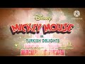 Mickey Mouse Shorts Season 3 Title Cards