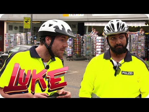 Luke und Faisal - Die Fahrradcops | LUKE! Die Woche und ich