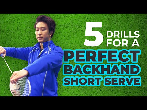 Badminton Backhand Short-Serve Tutorial